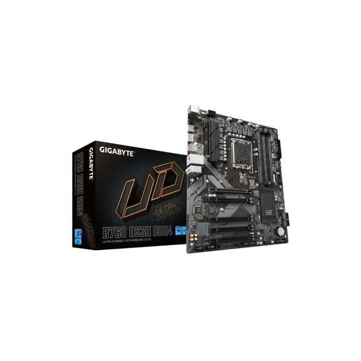 Placa Base Gigabyte B760 DS3H DDR4 Socket 1700/ DDR4/ PCIe 4.0