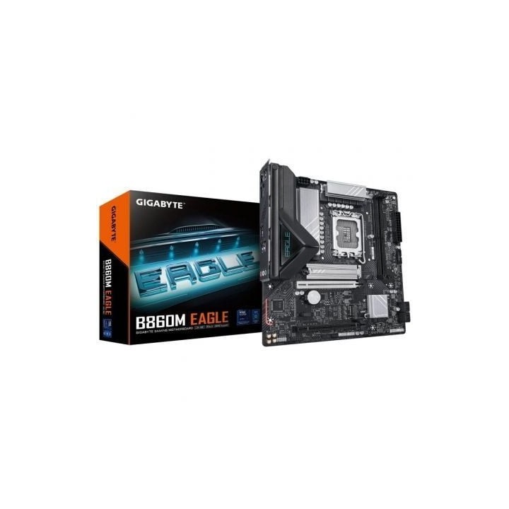 Placa Base Gigabyte B860M EAGLE Socket 1851/ DDR5/ PCIe 5.0/ Micro ATX