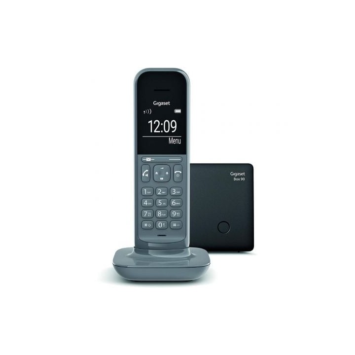 Teléfono Inalámbrico Gigaset CL390/ Gris