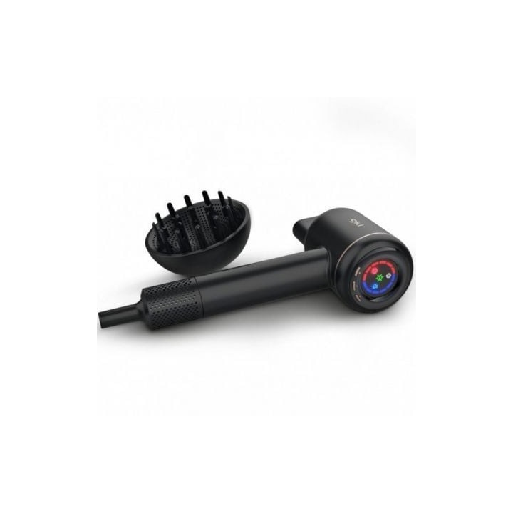 Secador GKL Onyx Smart/ 1600W/ Iónico/ Negro