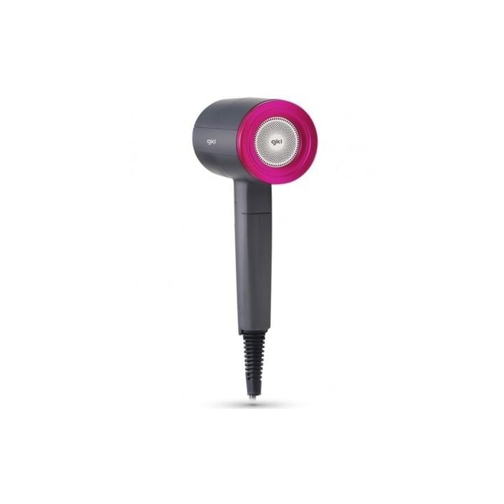 Secador GKL TOPAZ S2100/ 2200W/ Iónico/ Rosa y Gris