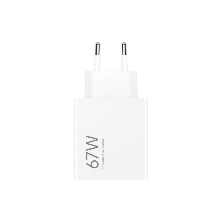 Cargador de Pared Xiaomi 67W HyperCharge (Type-A)/ 1xUSB/ 67W