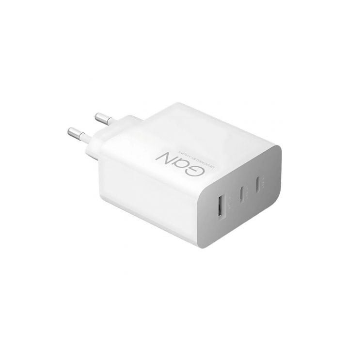 Cargador de Pared GaN Xiaomi 90W HyperCharge Power Adapter 2xUSB Tipo-C/ 1xUSB/ 90W