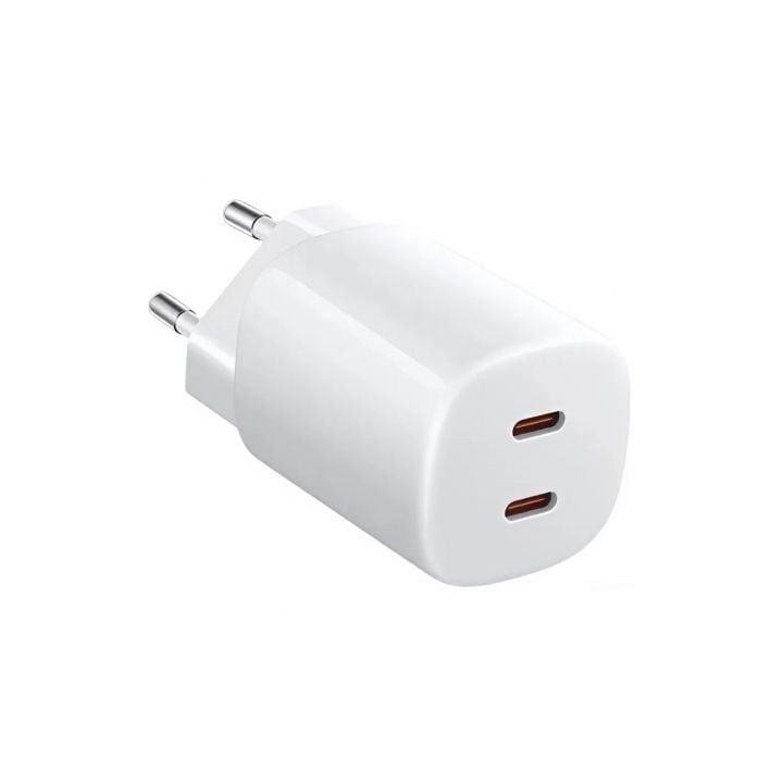 Cargador de Pared Xiaomi 45W Nano Turbo Charging Power Adapter/ 2xUSB Tipo-C/ 45W