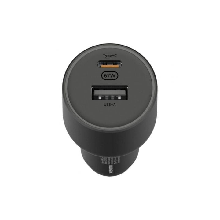 Cargador de Coche Xiaomi 67W USB-A Tipo-C/ 1xUSB-A/ 1xUSB Tipo-C/ 67W
