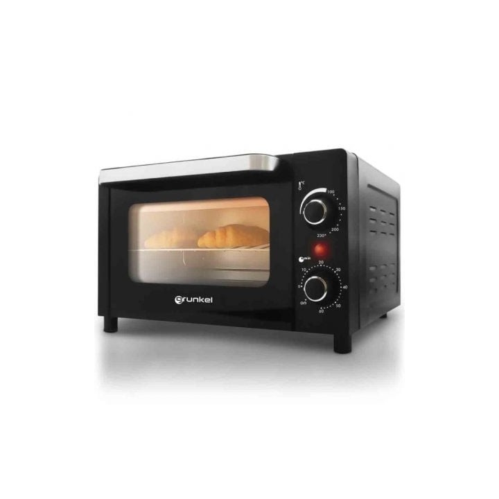 Horno de Sobremesa Grunkel HR-10MINI/ 1600W/ Capacidad 10L/ Negro