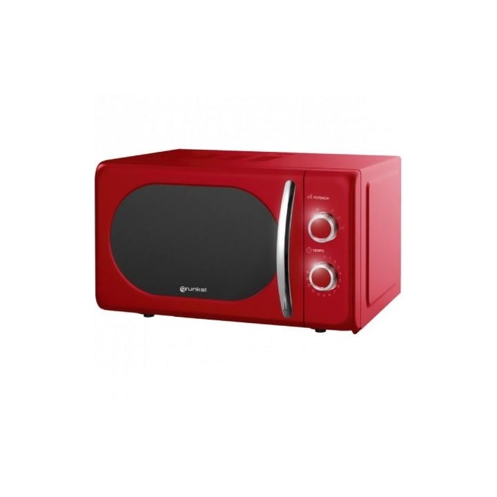 Microondas Grunkel Vintage MW-20ROJO/ 700W/ Capacidad 20L/ Rojo