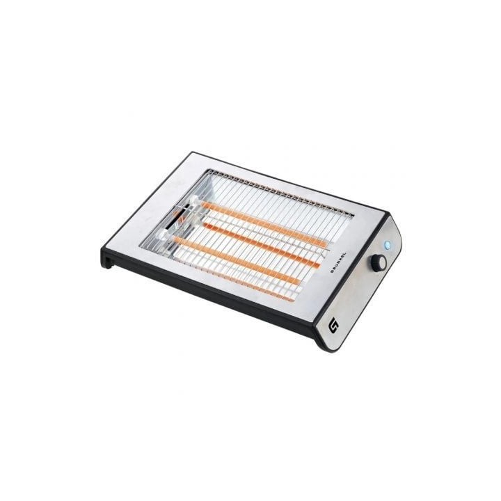 Tostador Grunkel TSP-INOX/ 600W/ Plata