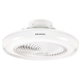 Ventilador de Techo Grunkel SKYWIND-20B/ 7W/ 5 Aspas 50cm/ 6 Velocidades