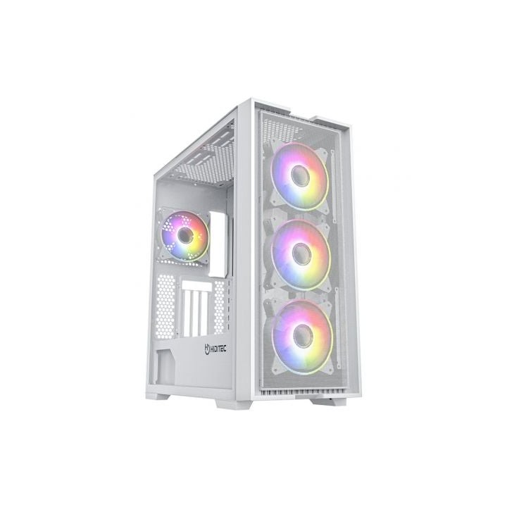Caja Gaming Torre Hiditec H2 Air ARGB/ Blanca