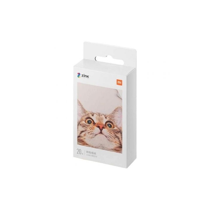 Papel Fotográfico Xiaomi Mi Portable Photo Printer Paper/ 5 x 7.6cm/ 20 Hojas