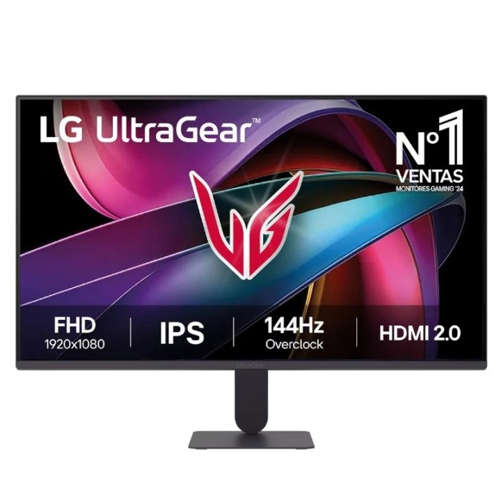 Monitor Gaming LG UltraGear G4 27G411A-B 27"/ Full HD/ 1ms/ 144Hz/ IPS/ Negro