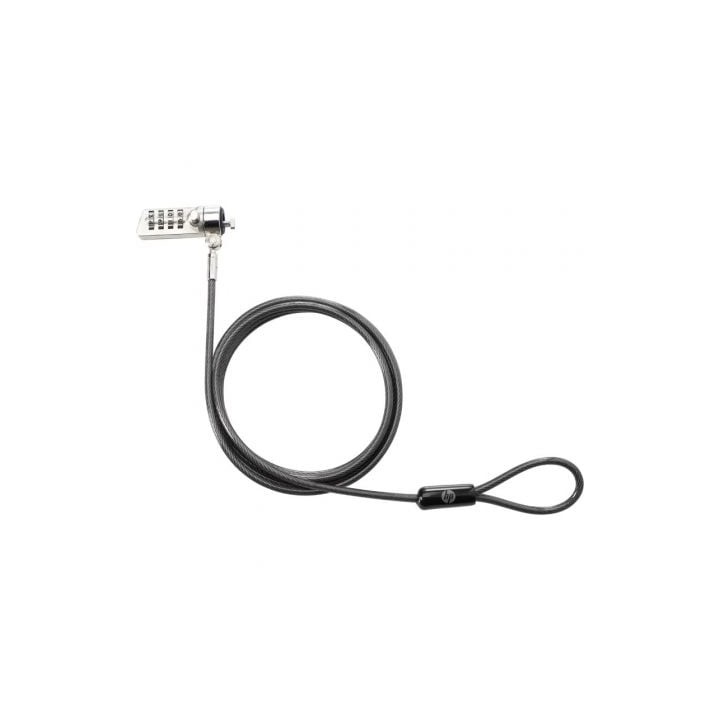 Cable de Seguridad para Portátiles HP T0Y16AA/ 1.22m