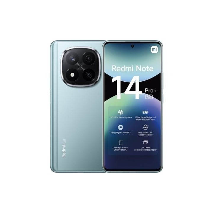 Smartphone Xiaomi Redmi Note 14 Pro+ 8GB/ 256GB/ 6.67"/ 5G/ Azul