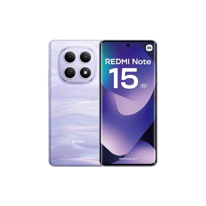 Smartphone Xiaomi Redmi Note 15 8GB/ 512GB/ 6.77"/ 5G/ Púrpura