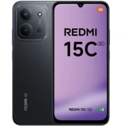 Smartphone Xiaomi Redmi 15C 4GB/ 256GB/ 6.9"/ 5G/ Negro