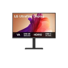 Monitor Profesional LG UltraFine 32U720A-B 31.5"/ 4K/ Multimedia/ Regulable en altura/ Negro