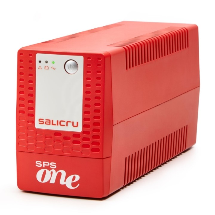 SAI Línea Interactiva Salicru SPS 500 ONE IEC/ 500VA-240W/ 4 Salidas/ Formato Torre