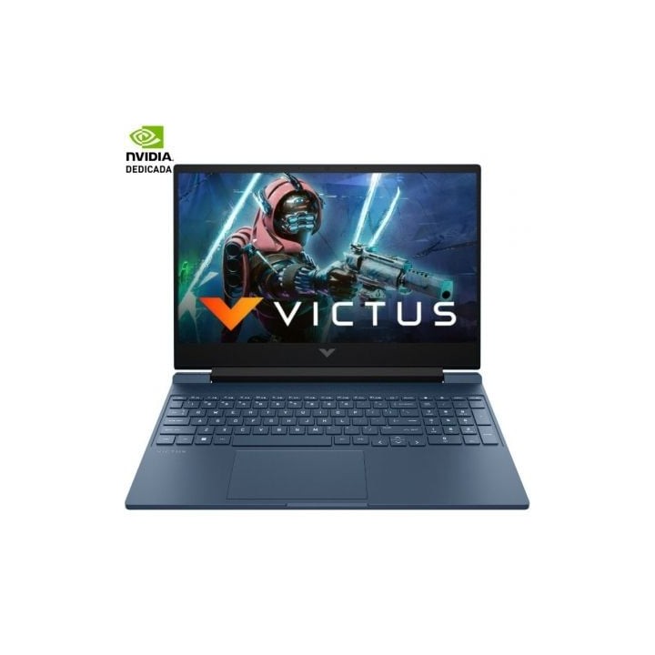 Portátil Gaming HP Victus 15-FA2039NS Intel Core 7-240H/ 16GB/ 1TB SSD/ GeForce RTX 5060/ 15.6"/ Sin Sistema Operativo