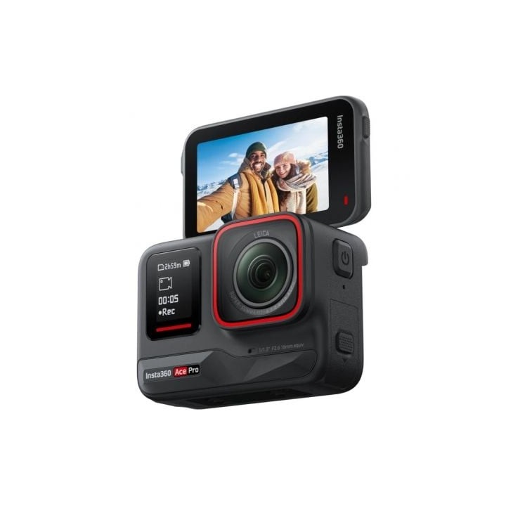 Cámara Digital Deportiva Insta360 Ace Pro/ 8K/ Ángulo de visión 180º/ Negra