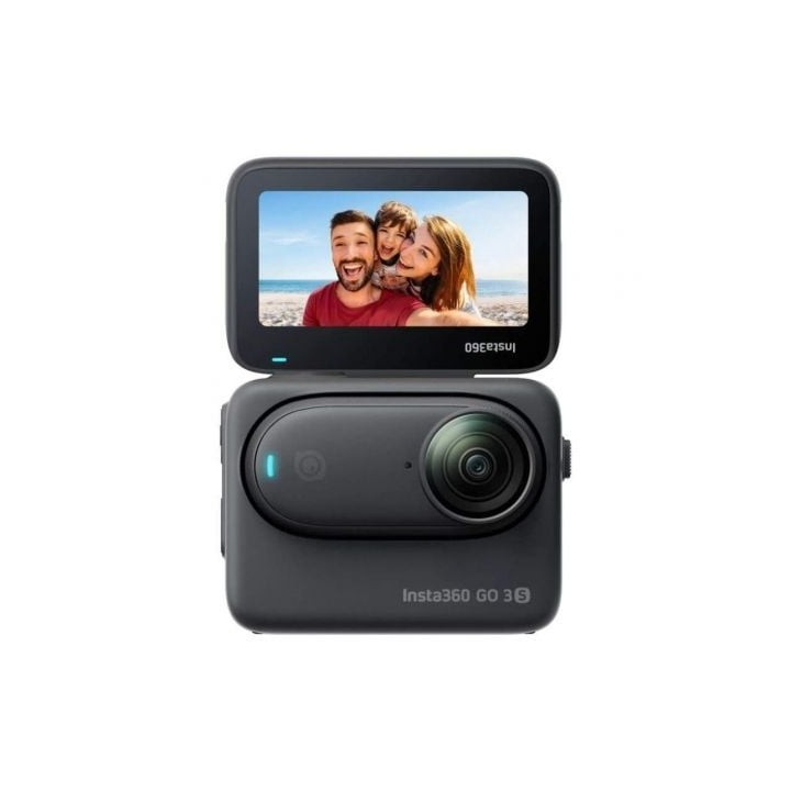 Cámara Digital Deportiva Insta360 GO 3S/ 4K/ Ángulo de visión 180º/ Negra