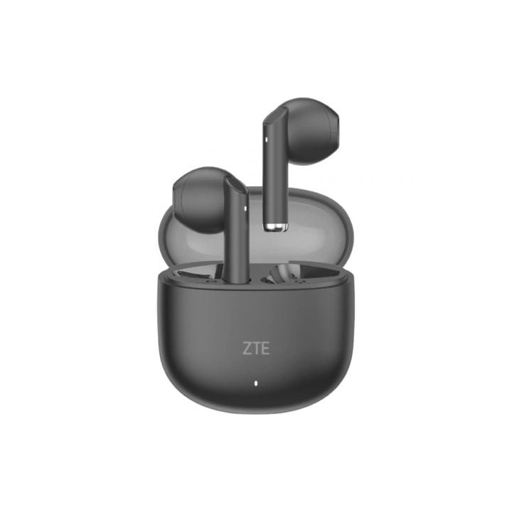 Auriculares Bluetooth ZTE Buds 2 con estuche de carga/ Autonomía 5h/ Negros