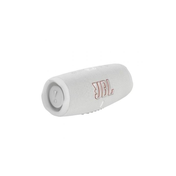 Altavoz con Bluetooth JBL Charge 5/ 40W/ 1.0/ Blanco