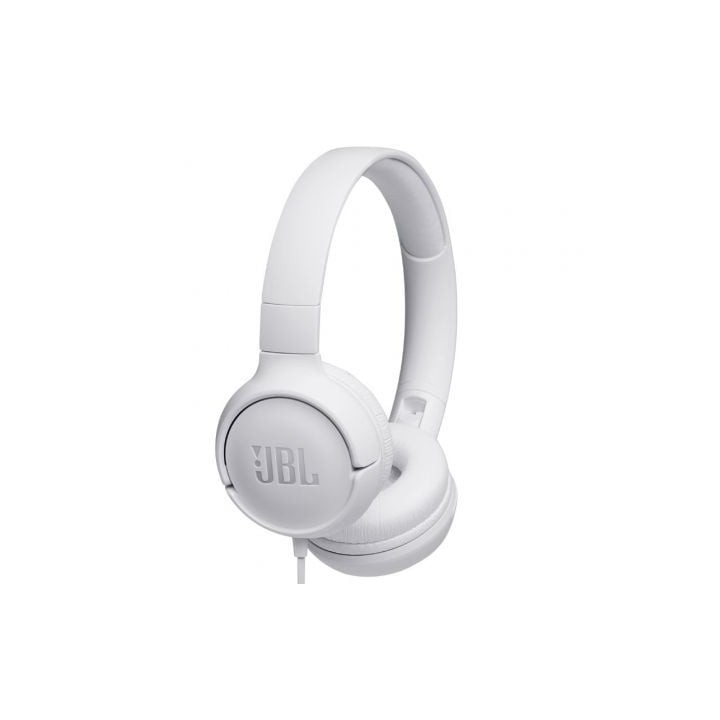 Auriculares JBL Tune 500/ con Micrófono/ Jack 3.5/ Blancos