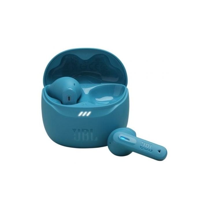 Auriculares Bluetooth JBL Tune Flex 2 con estuche de carga/ Autonomía 12h/ Azul Turquesa