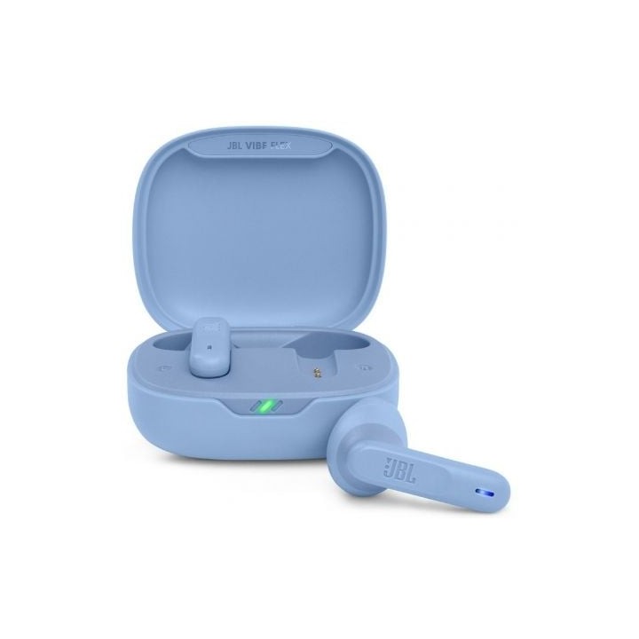 Auriculares Bluetooth JBL Vibe Flex con estuche de carga/ Autonomía 8h/ Azul
