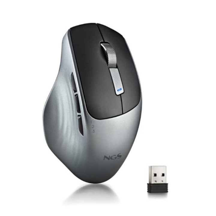NGS Ratón inalámbrico Multimodo 1600 DPI