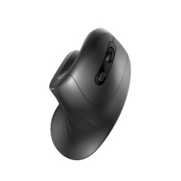 Nilox NXMOEV02 Ratón Vertical Wirelles Sil. Negro
