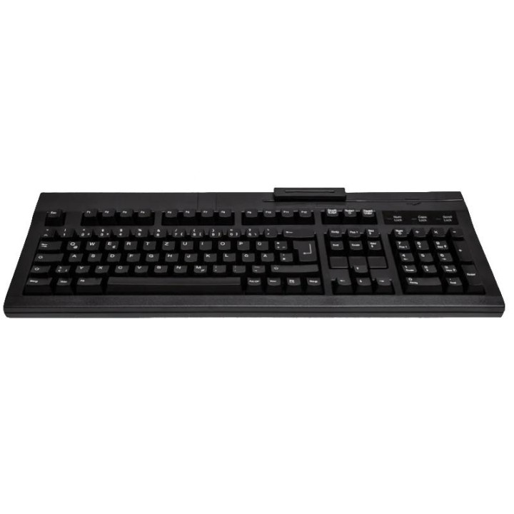 Cherry Teclado mecánico con lector chip+banda magn