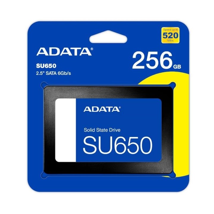 ADATA SSD Ultimate SU650 256GB 3D NAND 2,5" SATA3