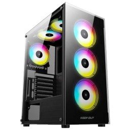 Keep Out Caja Atx XC-210 Usb 3.0 Glass Black