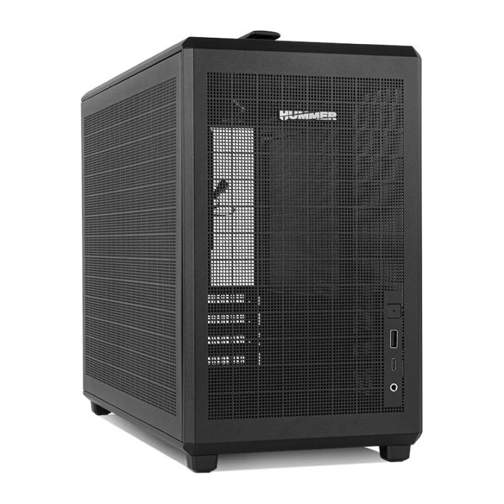 NOX Caja Mini torre M-ATX HUMMER REFRESH mesh Negr