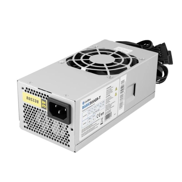 CoolBox Fuente Alim. TFX BASIC 500GR-T (CE,ROHS)