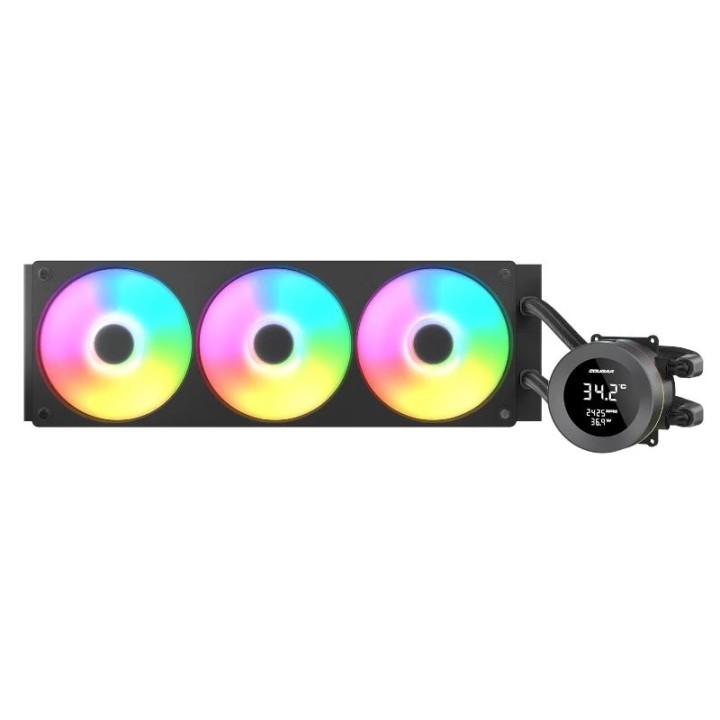 Cougar Ref. Liquid.Poseidon Vistek ARGB 360 Black