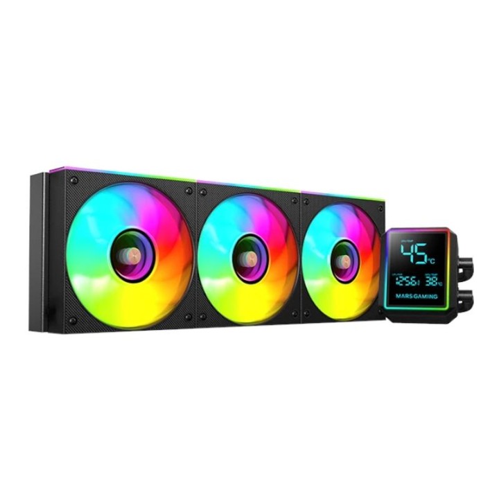 MARS GAMING Refrig. Líquida MLLCDPRO360 AIO NEGRO