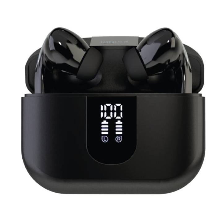 iggual Auriculares inalámbricos TWS Bluetooth negr