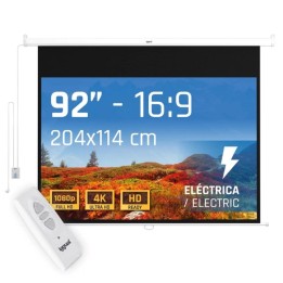 iggual Pantalla eléctrica 16:9 92" 203x114 cm