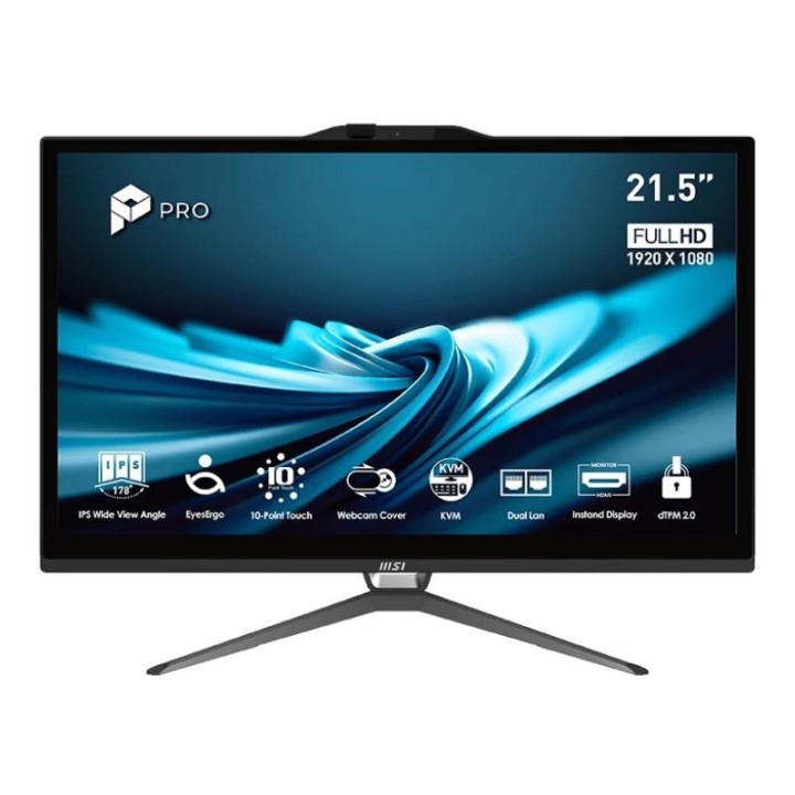 MSI Pro AP222T-434EU G7400 4GB 128 W11P 22" tac.N