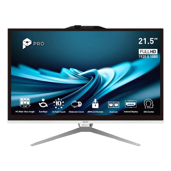 MSI AM272P-652EU i5-14400 16 512G DOS 21.5" Blanco