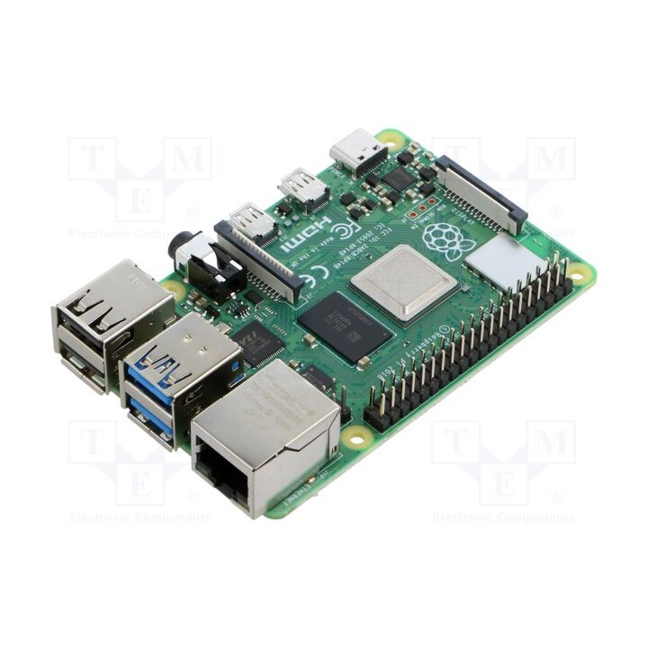 Computador monoplaca Raspberry Pi 4 1,8GHz BCM2711 4GBRAM