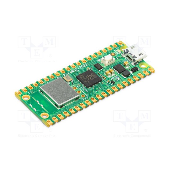 Acessórios: disco prototípico Raspberry Pi PICO W Cortex M0+