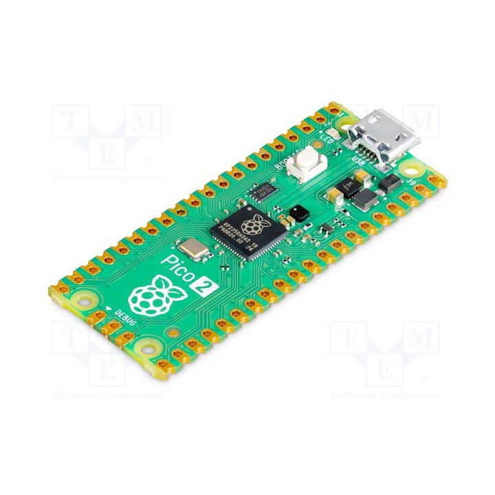 Acessórios: disco prototípico Raspberry Pi PICO 2 1,8÷5,5VDC