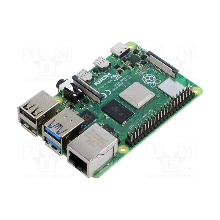 Computador monoplaca Raspberry Pi 4 1,8GHz BCM2711 3GBRAM