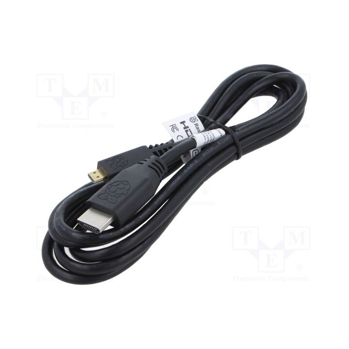 Cabo de conexão preta 2m HDMI ficha,micro HDMI ficha