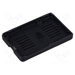 Caixa 60x89x10mm Cor: preta Mat.caixa: silicone Raspberry Pi 5