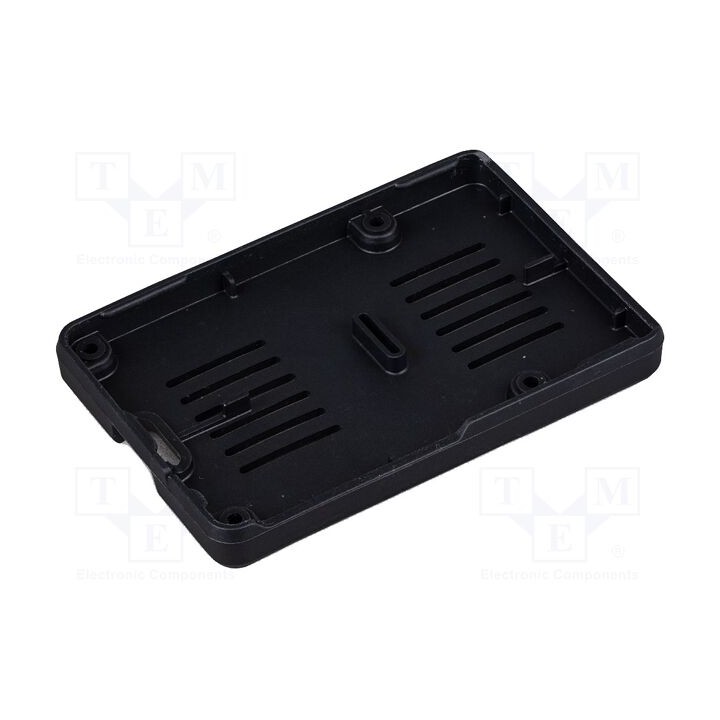 Caixa 60x89x10mm Cor: preta Mat.caixa: silicone Raspberry Pi 5